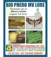 Combo Pack of Bio Phero MV (Legume Pod Borer) Lure & Delta trap set (Pack of 10 Pieces)